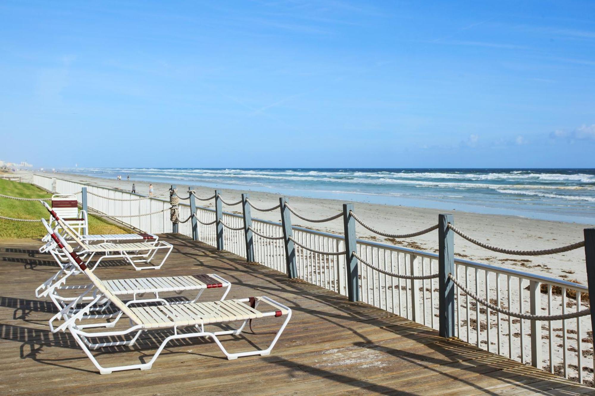 Fabulous Ocean And Pool Views From Balcony & Located On No-Drive Beach New Smyrna Beach Exterior foto
